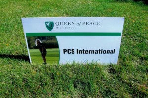 Queen of Peace Golf Sponsorship 